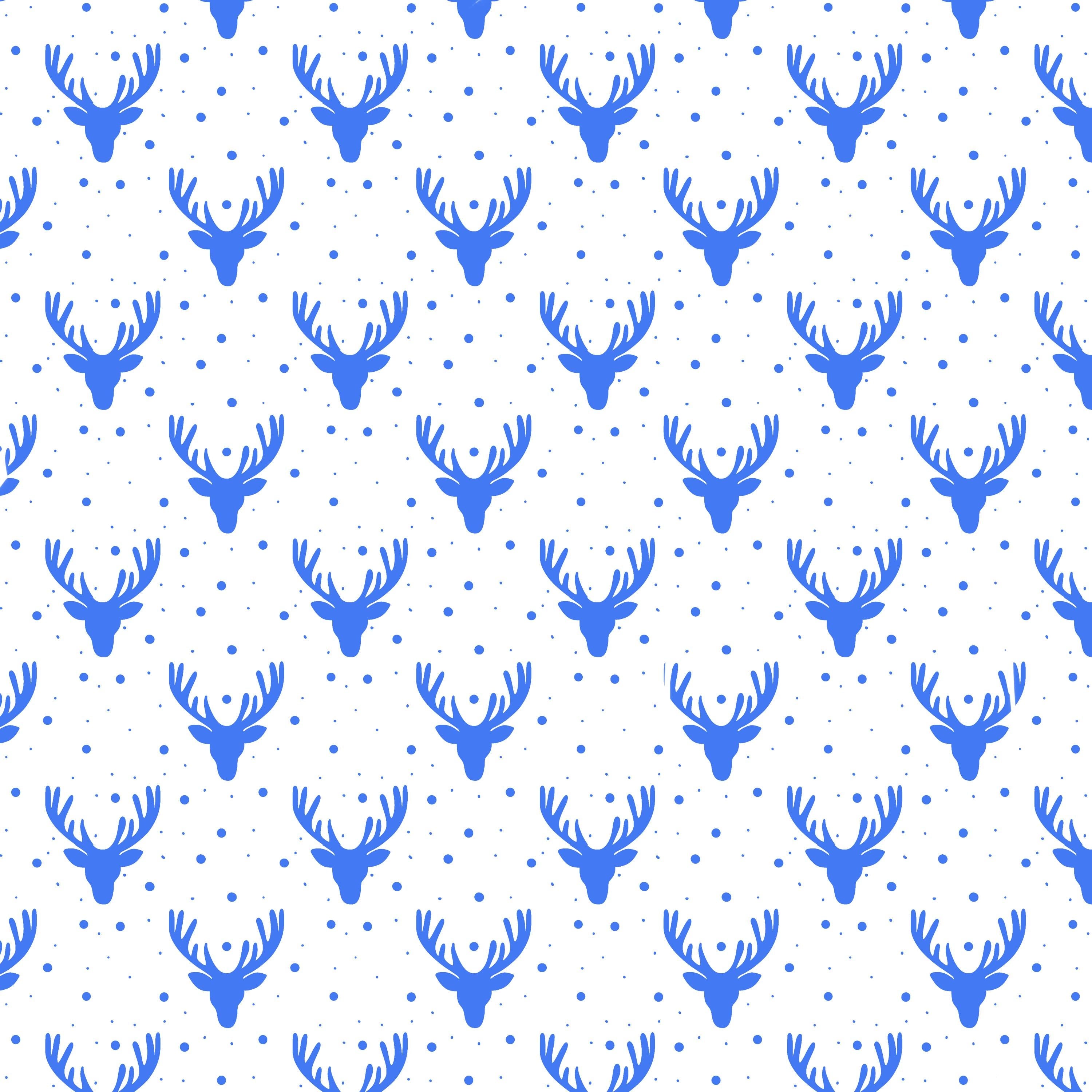 Deer Digital Pattern Design for Sublimation - Instant Download, High Resolution PNG & JPG, Commercial Use, Crafting Paper, Fabric