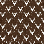 Deer Digital Pattern Design for Sublimation - Instant Download, High Resolution PNG & JPG, Commercial Use, Crafting Paper, Fabric