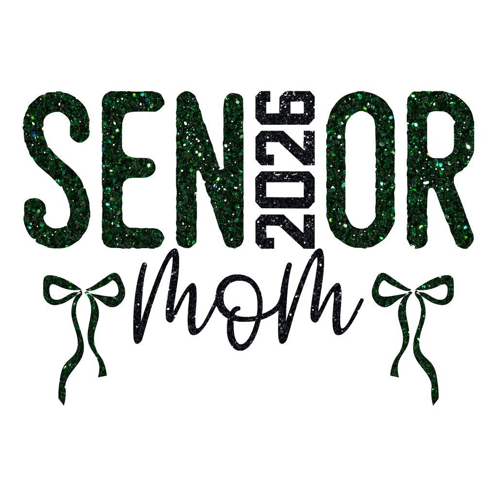 🎓 Senior 2026 Mom/Dad Bundle of 40 (Forest Green/Black)– SVG | PNG | JPG