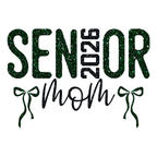 🎓 Senior 2026 Mom/Dad Bundle of 40 (Forest Green/Black)– SVG | PNG | JPG