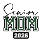 🎓 Senior 2026 Mom/Dad Bundle of 40 (Forest Green/Black)– SVG | PNG | JPG