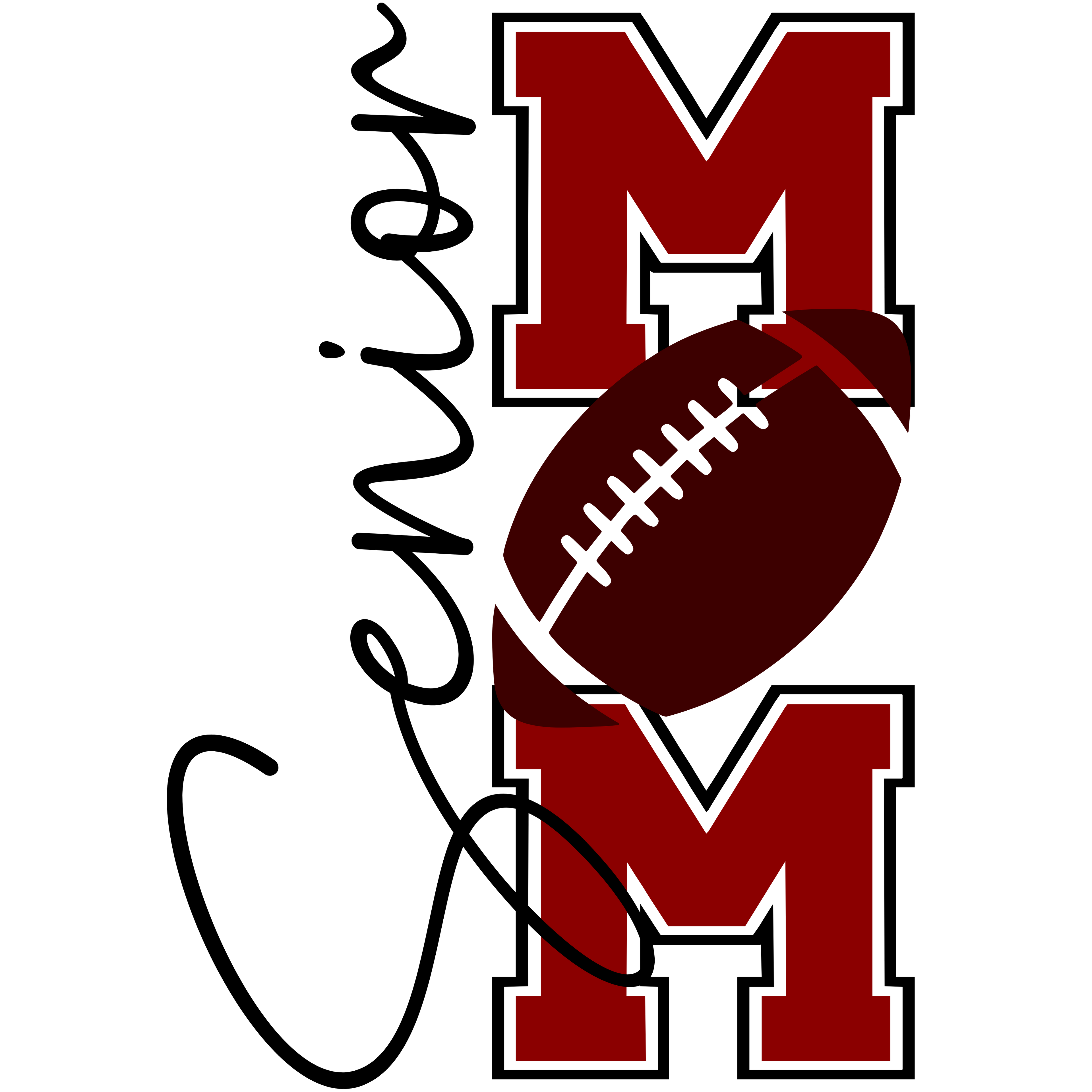 🎓 Senior 2026 Football Mom/Dad SVG/PNG/JPG Bundle of 32 – Digital Files